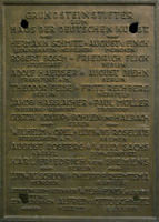 Bilder, Fotos von München Stiftertafel Haus der Kunst Stiftertafel Haus der Kunst - Stiftertafel Haus der Kunst (2010)