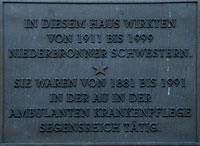 Bilder, Fotos von München Gedenktafel - Niederbronner Schwestern Gedenktafel - Niederbronner Schwestern - Gedenktafel - Niederbronner Schwestern ()